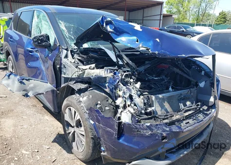 2021 Nissan Rogue Sv Intelligent Awd из США, поврежденный, VIN 5N1AT3BB1MC770638